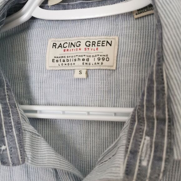 Racing Green mens button down shirt - Picture 3 of 5